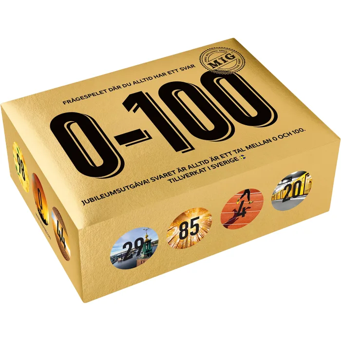 Spel MIG 0-100 Guld