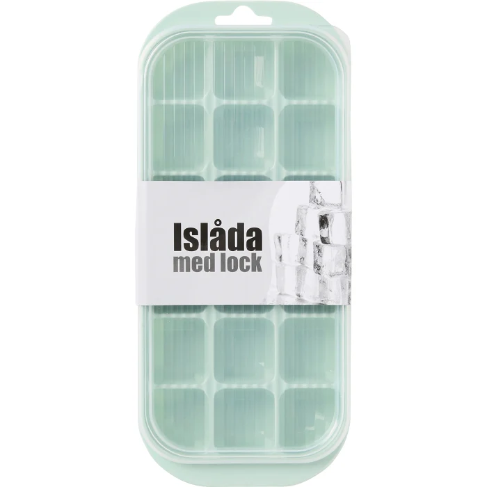 Islåda med lock blandade färger