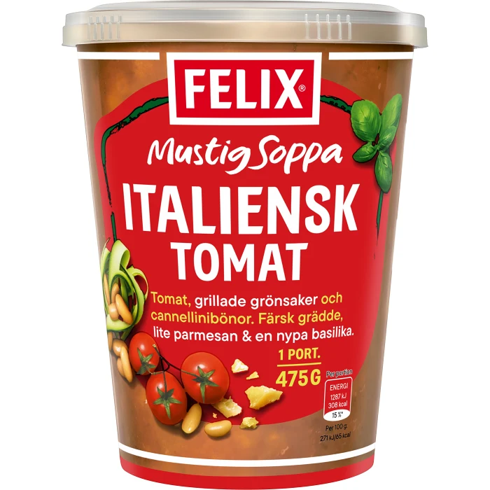 Tomatsoppa Italiensk 475g Felix
