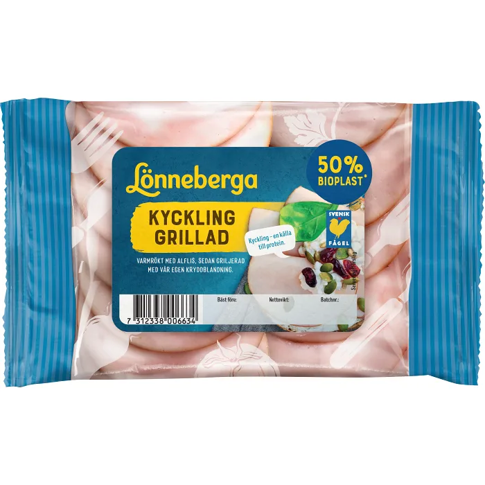 Kyckling Grillad 90g Lönneberga