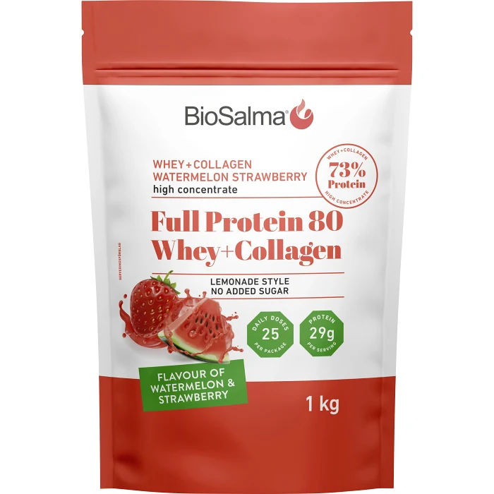 Full Protein 80 Whey+Collagen 1000g BioSalma