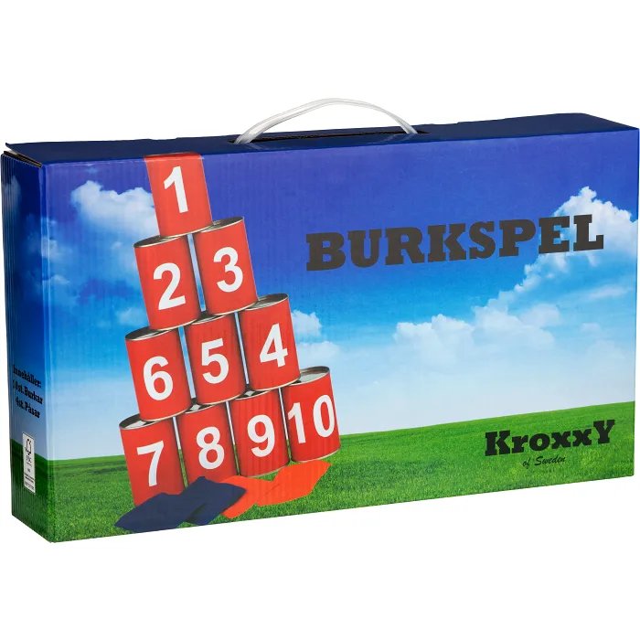 Burkpyramid spel Kroxxy