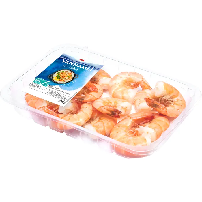 Vannameiräkor Färska 300g ICA