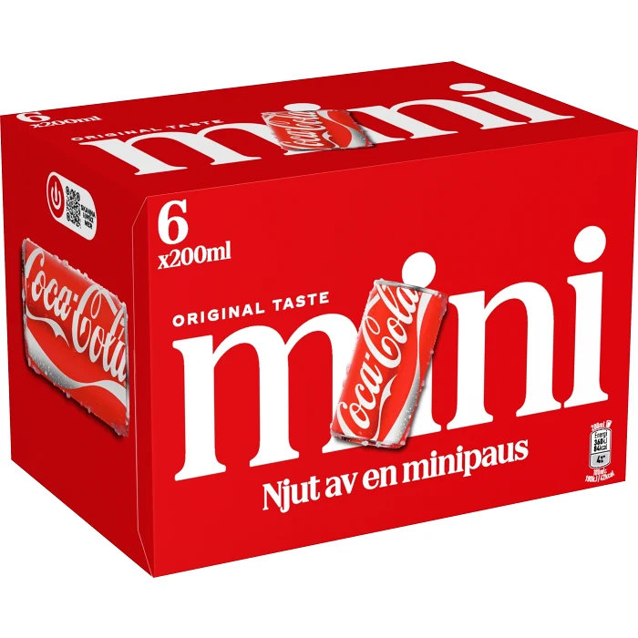 Läsk Original Taste 6-pack 20cl Coca-Cola