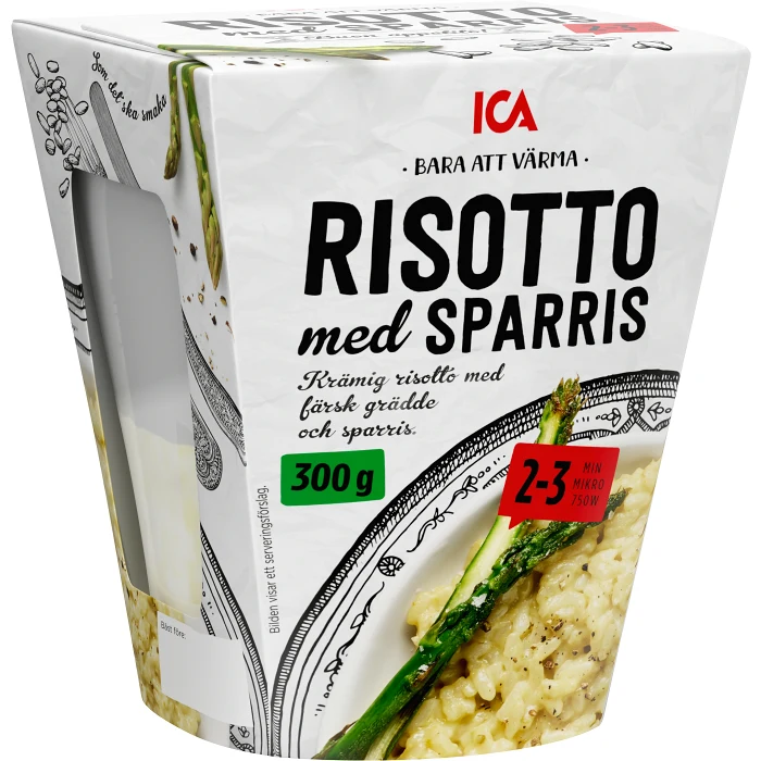 Färdigmat Risotto med Sparris 300g ICA
