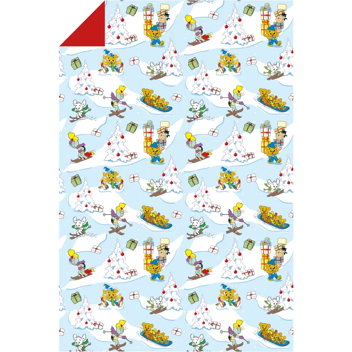 Julpapper Bamse 2mx70cm