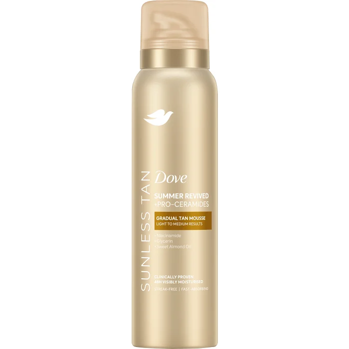 Brun utan sol Mousse 150ml Dove