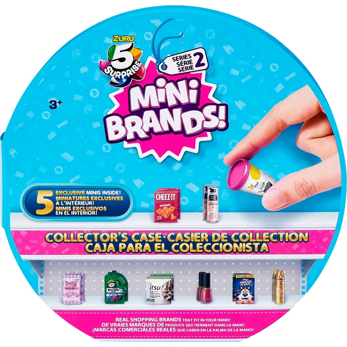 5 Surprise Minibrands Samlarbox