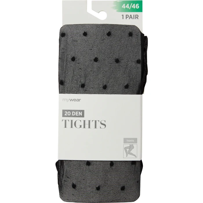 Strumpbyxa 20D prickig svart 40/42 mywear