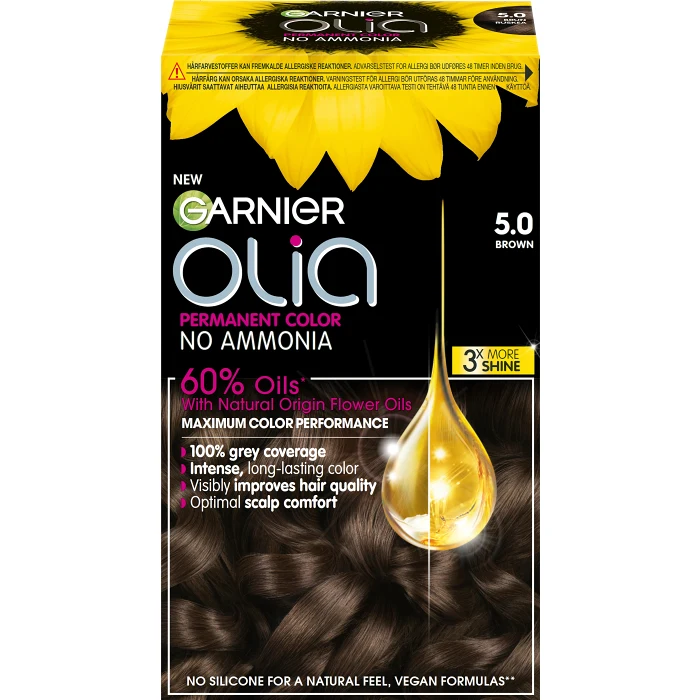 Hårfärg Brown 5.0 1-p Olia