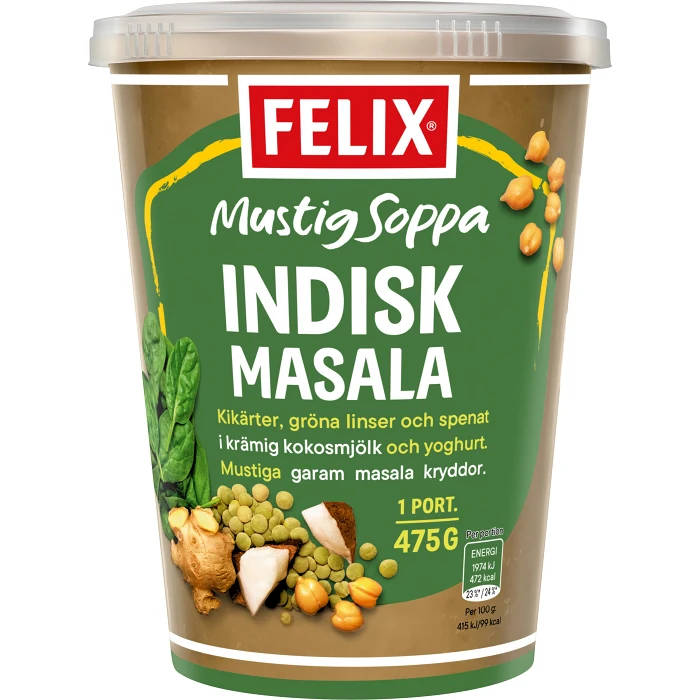 Indisk Masalasoppa 475g Felix
