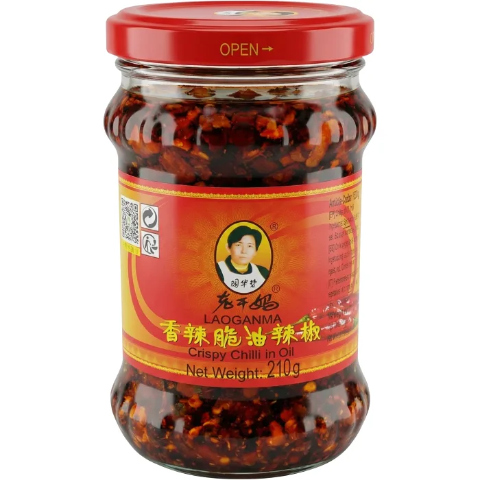 Crispy chilli i olja 210g Laoganma