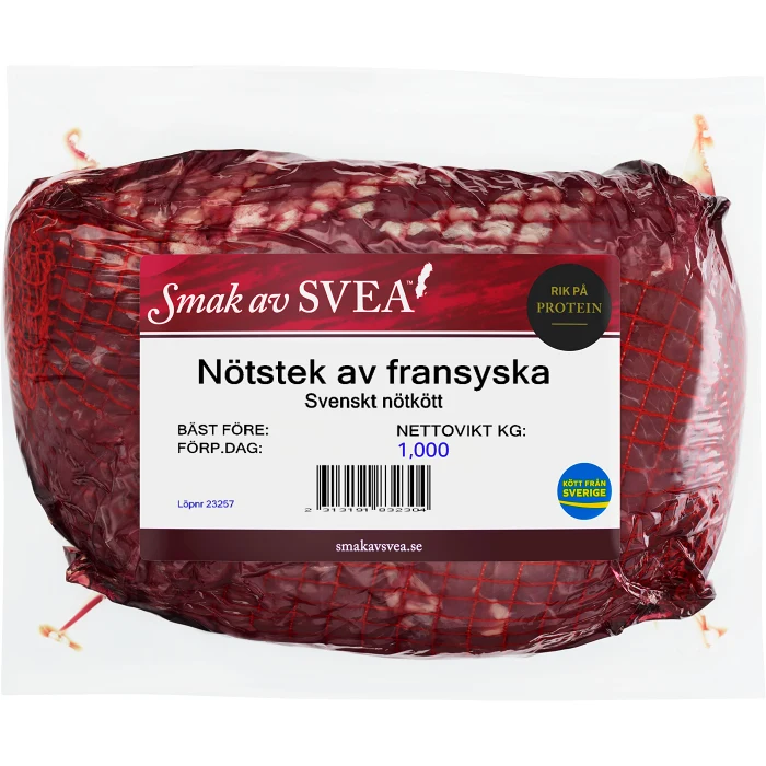 Nötstek Färsk av fransyska ca 1kg Smak av Svea