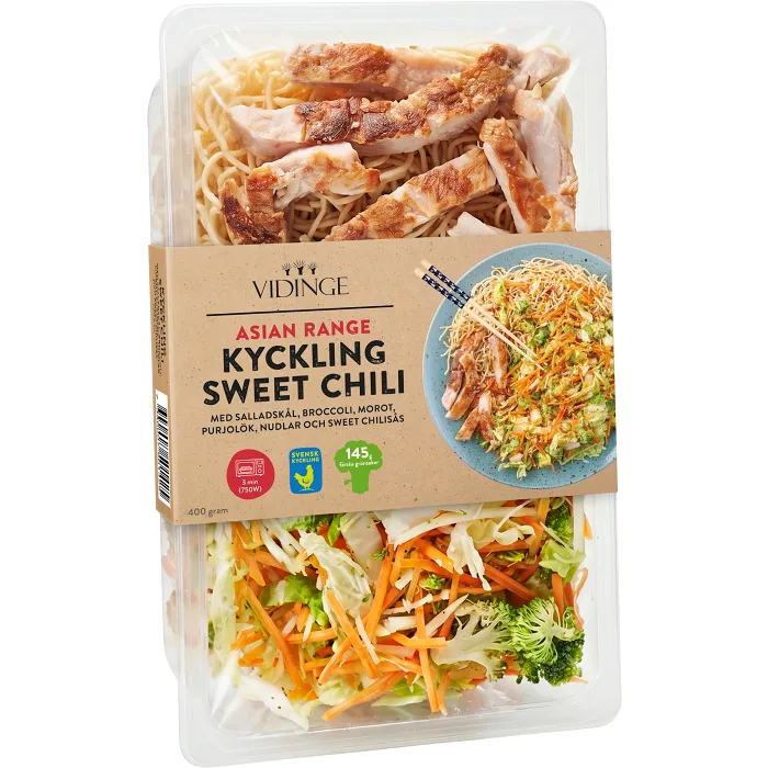 Färdigmat Kyckling Sweet Chili 400g Vidinge