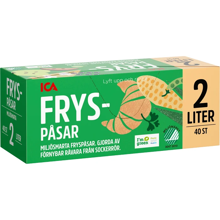 Fryspåsar 2L 40st ICA