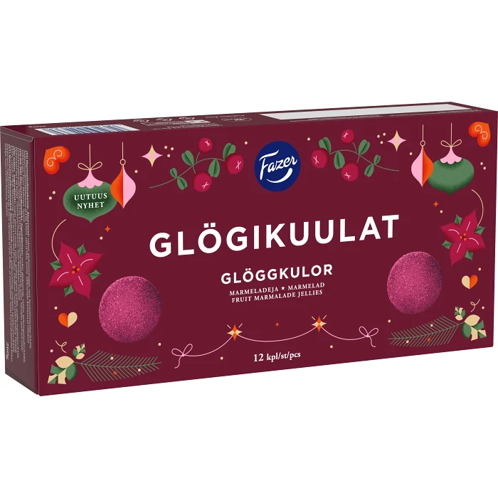 Glöggkulor 260g Fazer