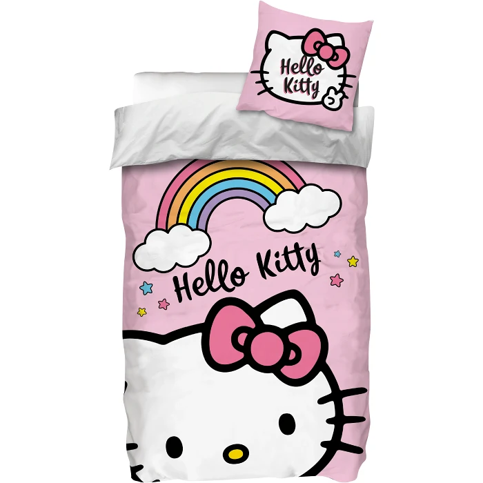 Bäddset Hello Kitty 150x210/50x60cm