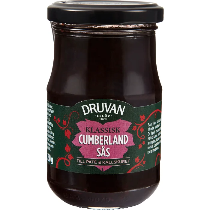 Cumberlandsås 230g Druvan