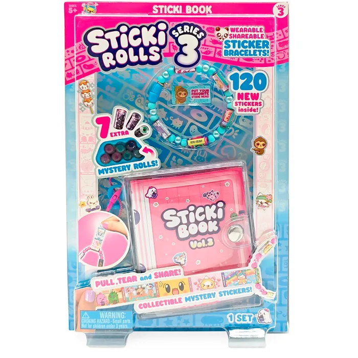 Sticki Rolls Book serie 3