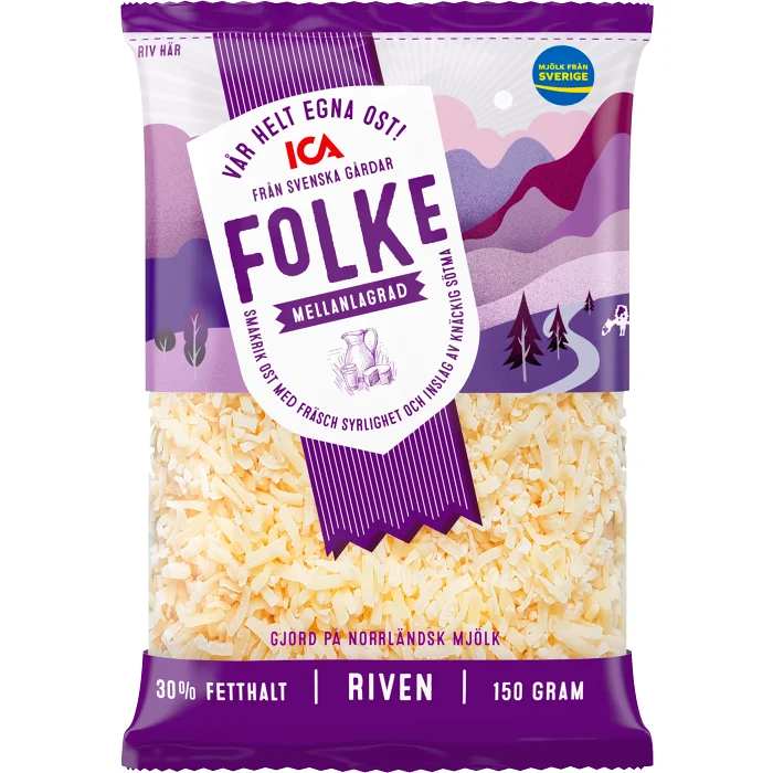 Ost Riven Folke 150g ICA