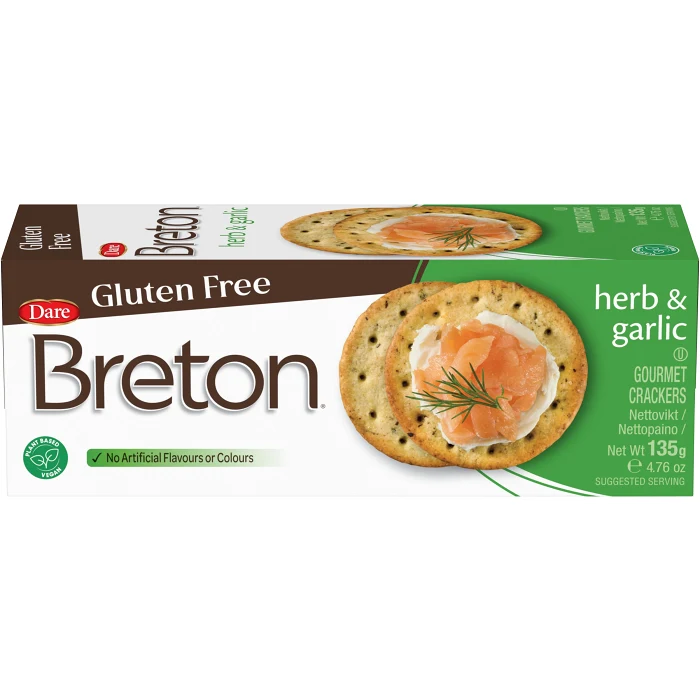 Breton Herb Garlic glutenfri 135g Dare