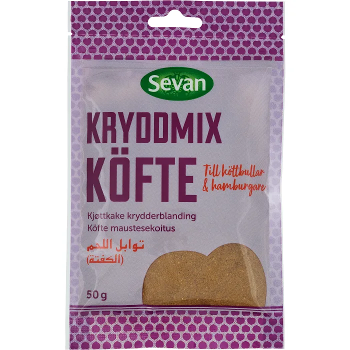 Köftekrydda Kryddmix 50g Sevan