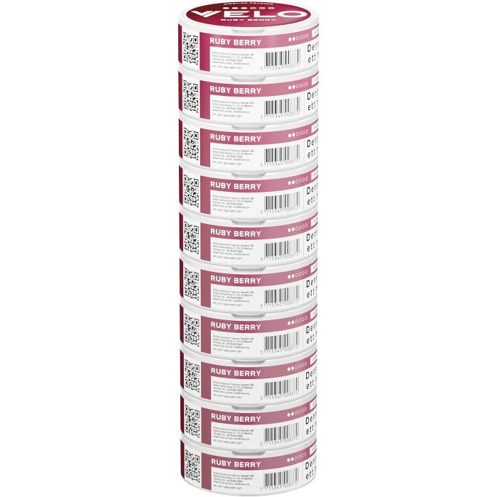 Velo Ruby Berry Stock