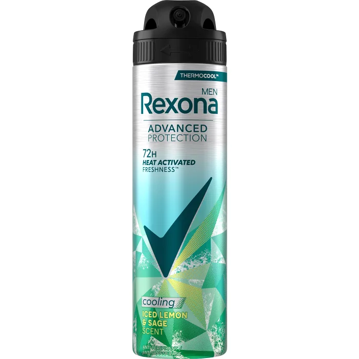 Deodorant Spray 72h Adv Lemon Sage 150ml Rexona