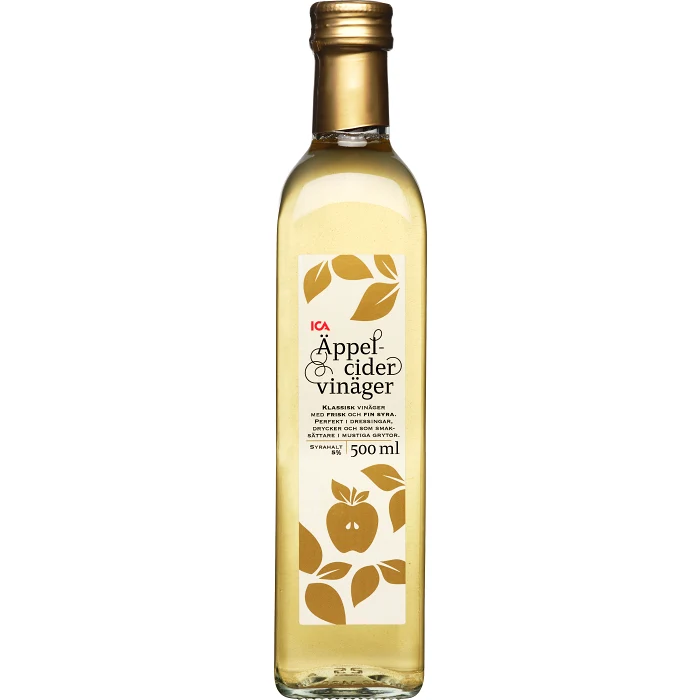 Äppelcidervinäger 500ml ICA