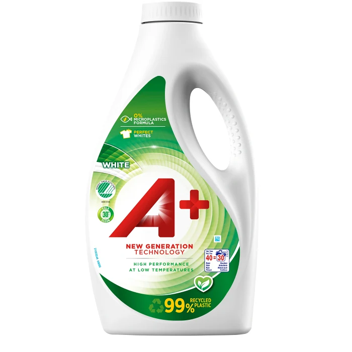 White flytande 1600 Milliliter A+