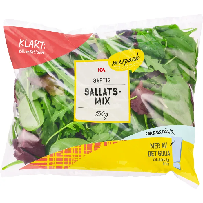 Sallatsmix i storpack Sköljd 150g ICA