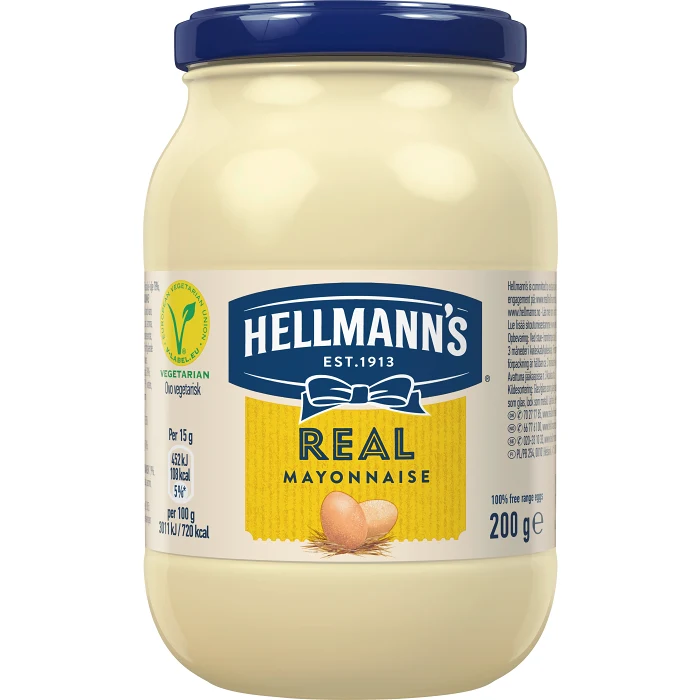 Majonnäs 200g Hellmanns