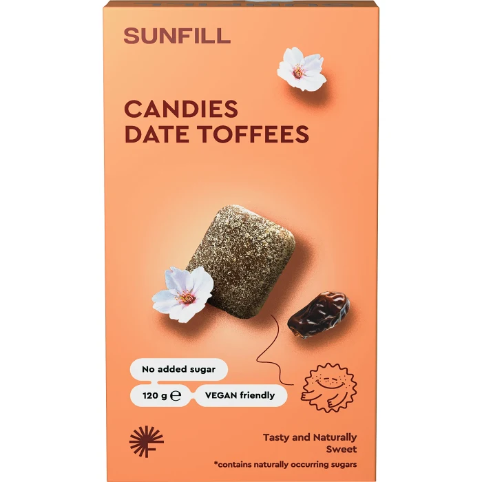 Dadlar Toffees 120g Sunfill