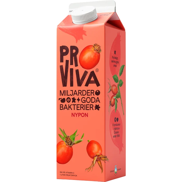 Fruktdryck Nypon 1l Proviva