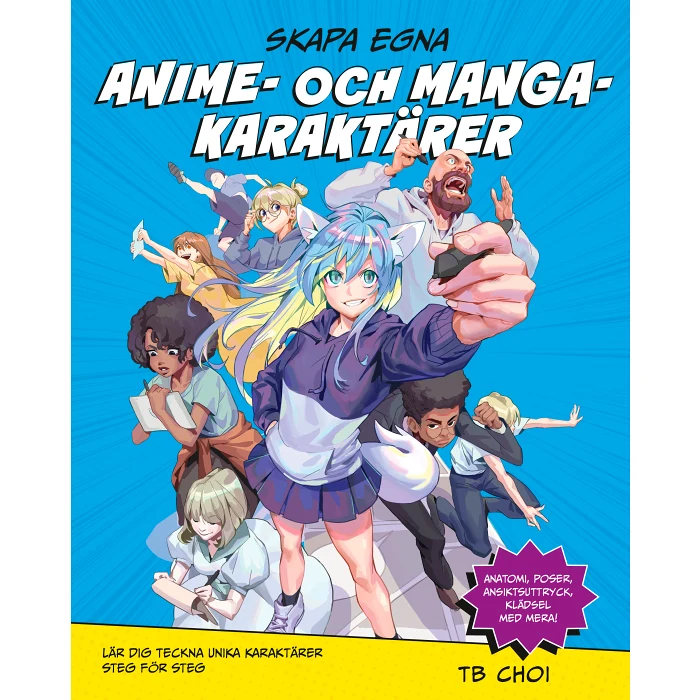 Skapa egna anime- och mangakaraktärer