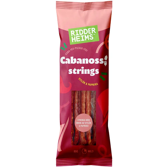 Ölkorv Cabanossi Strings 85g Ridderheims
