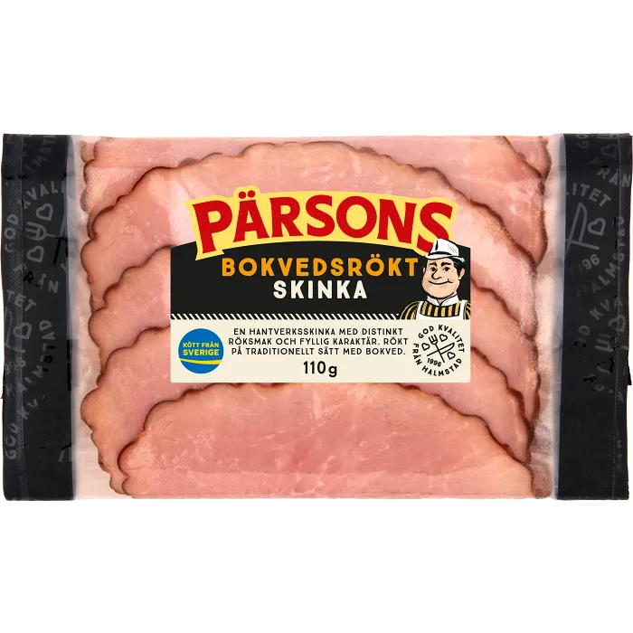 Skinka Bokvedsrökt 110g Pärsons