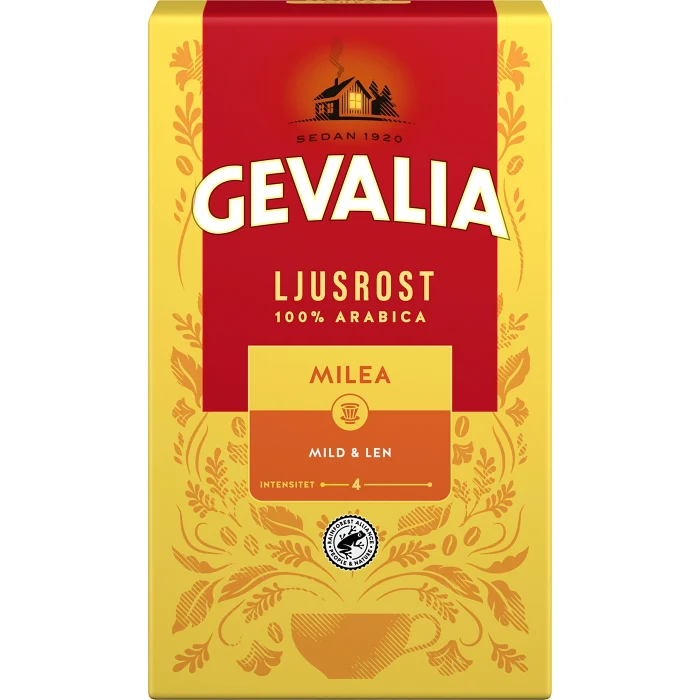 Bryggkaffe Milea Ljusrost 425g Gevalia