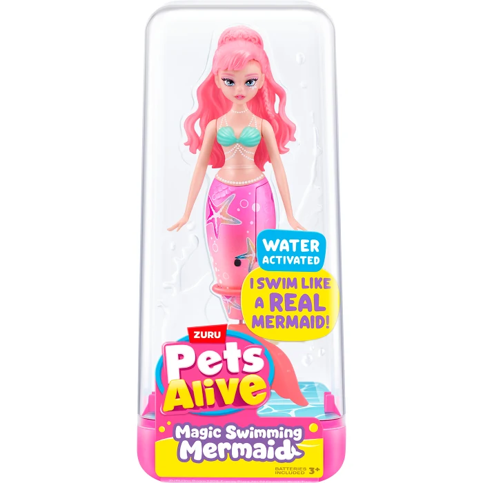 Magic Swimming Mermaid 16cm 1-p Pets Alive