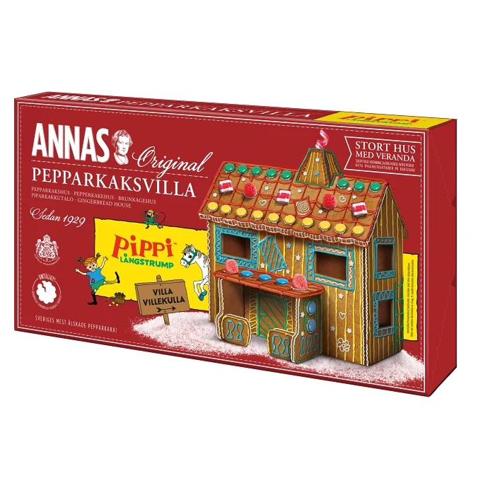 Pepparkakshus Pippi 515g Annas