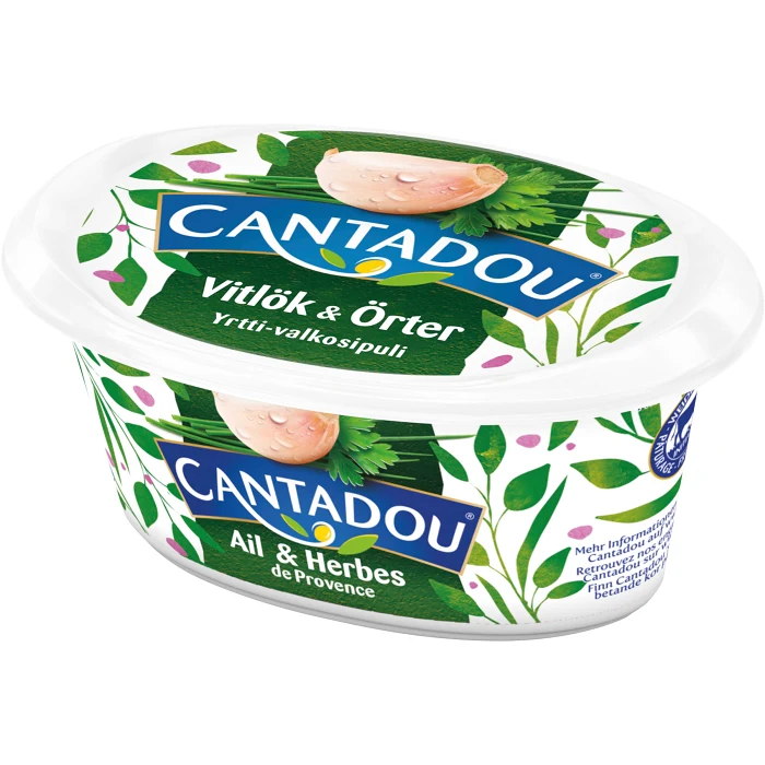 Färskost Vitlök & Örter 140g Cantadou