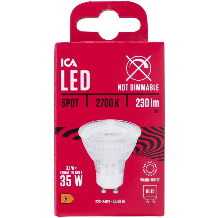LED Spot GU10 270lm(35W) ICA