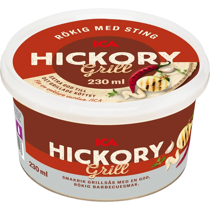 Grillsås Hickory 230ml ICA