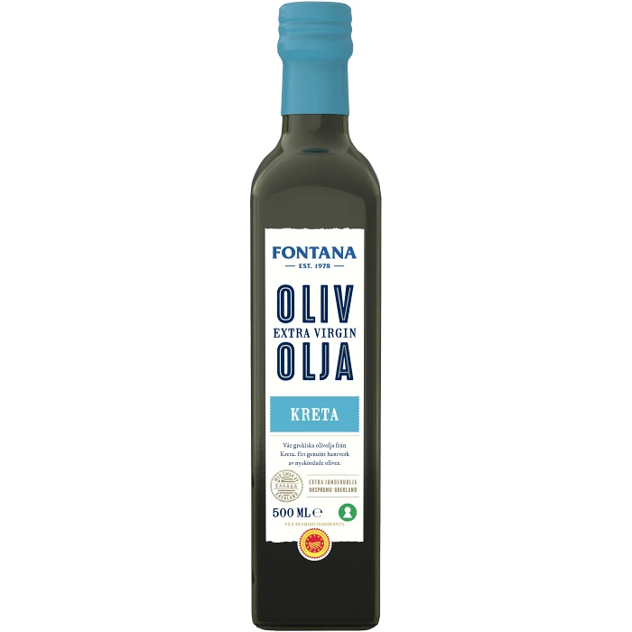 Olivolja Kreta Extra Virgin 500ml Fontana