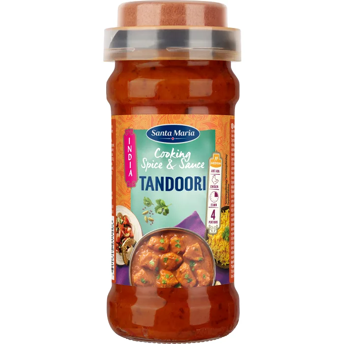 Tandoori cooking sauce spice 360g Santa Maria