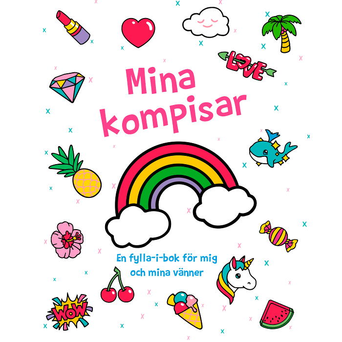 Mina kompisar En fylla i bok