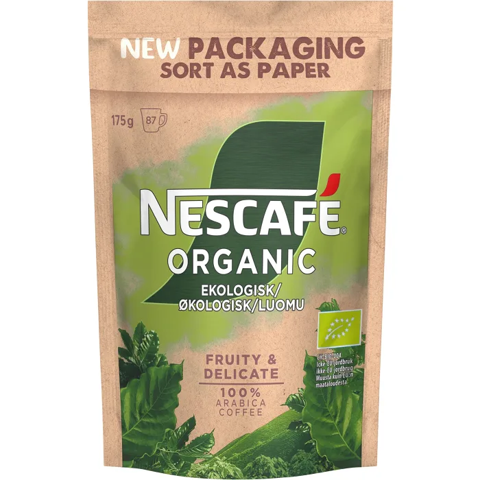 Snabbkaffe Gold Organic 175g Nescafe