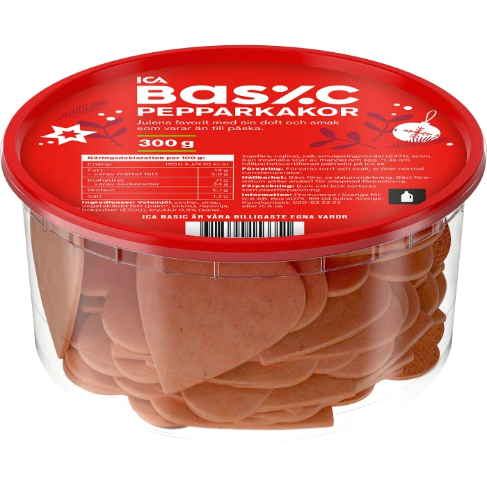 Pepparkakor 300g ICA Basic