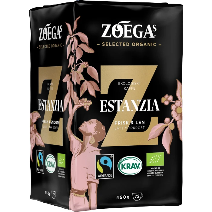 Bryggkaffe Estanzia 450g KRAV Zoegas