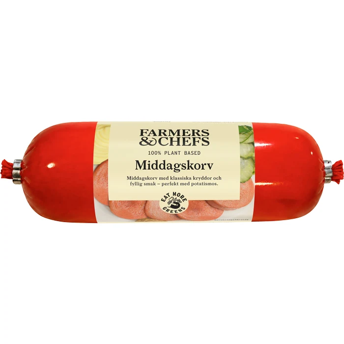 Middagskorv Växtbaserad 300g Farmers & Chefs